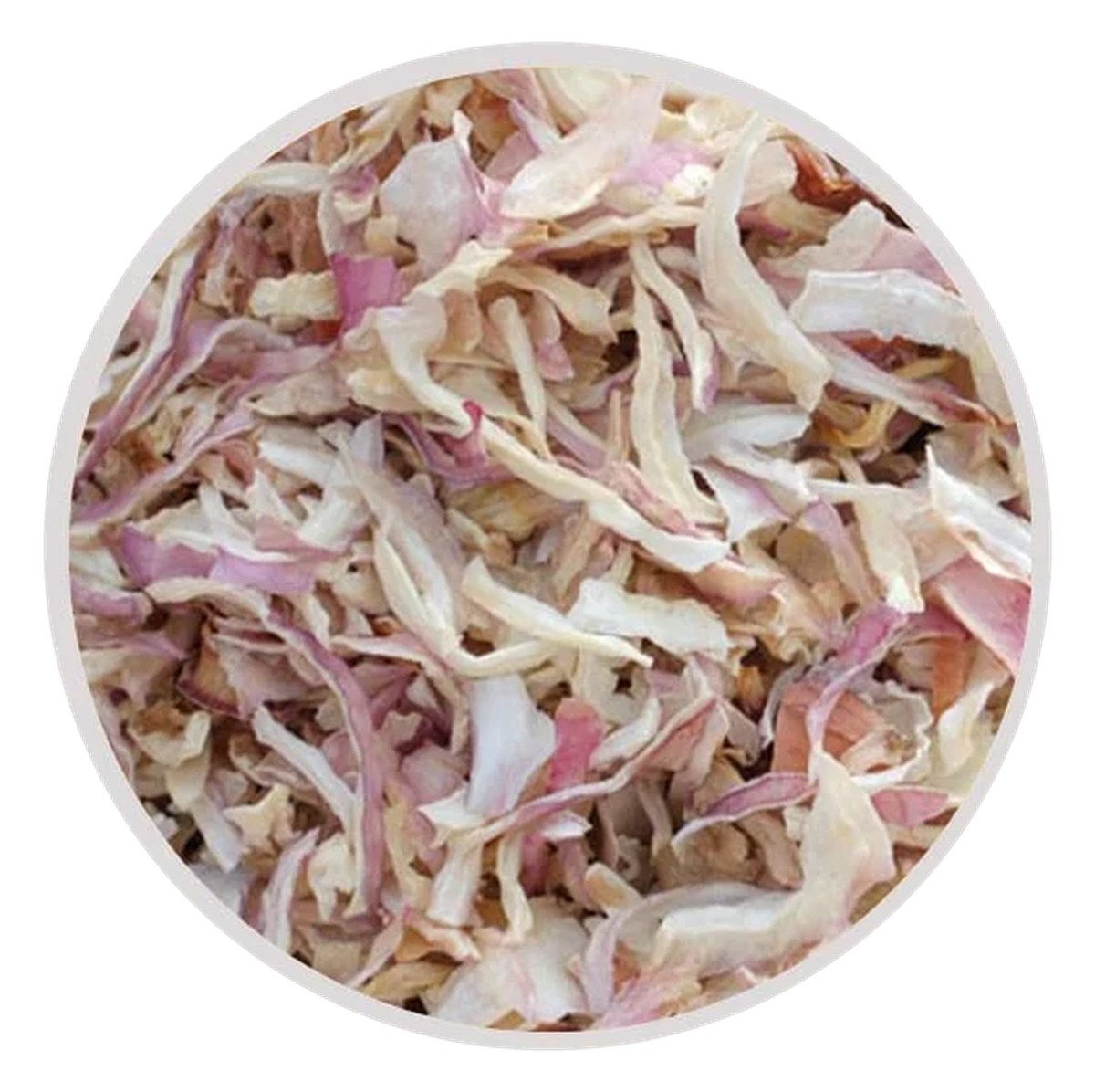 Pink onion · Flakes / kibbled finished product reference