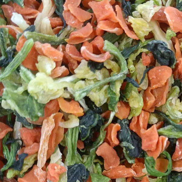 Mixed dehydrated vegetables